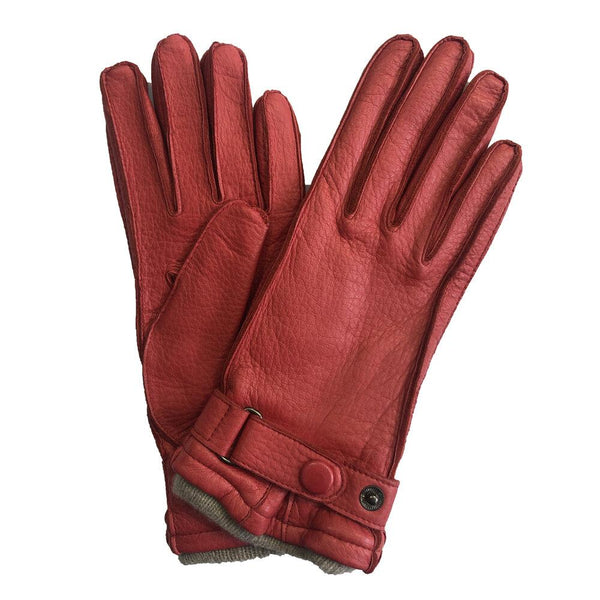 Robin 2 - Women's Cashmere Lined Deerskin Leather Gloves