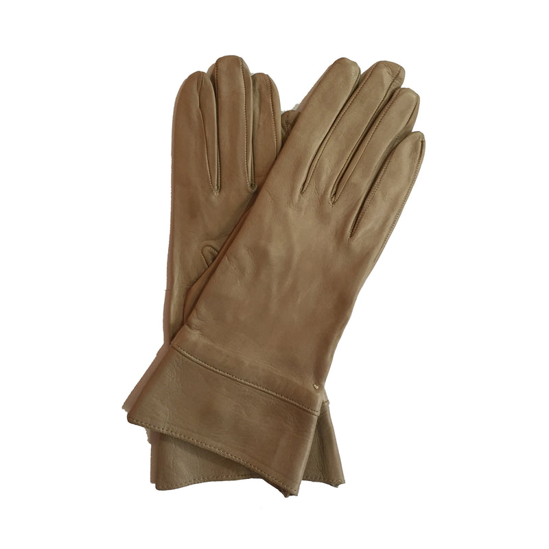 Stella - Women's Silk Lined Leather Gloves