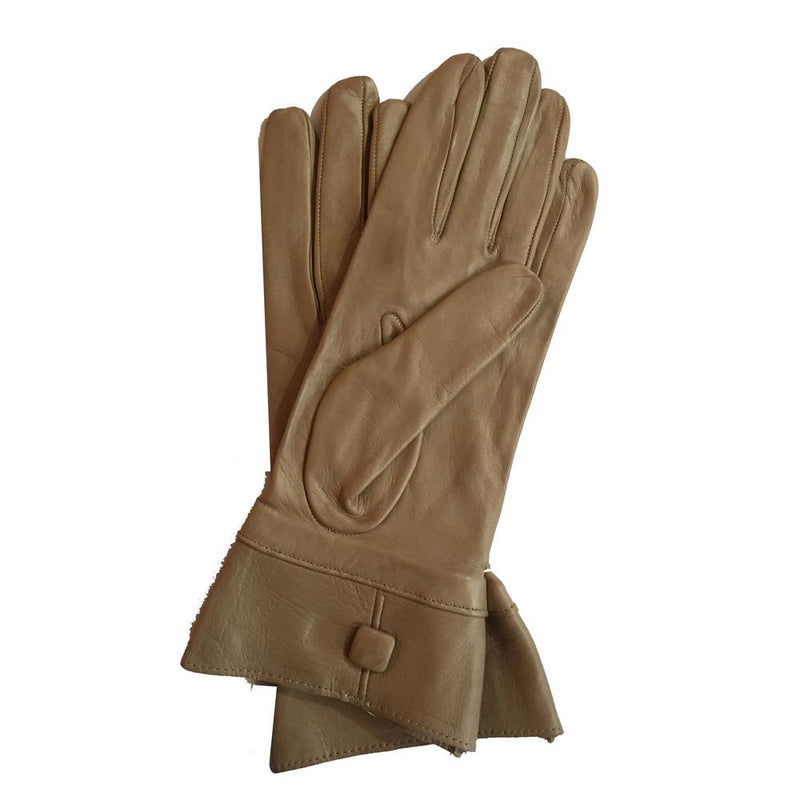Stella - Women's Silk Lined Leather Gloves