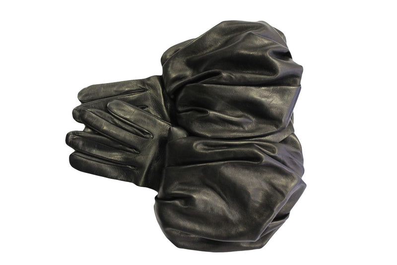 Jordan - Women's Rose Head Silk Lined Leather Gloves