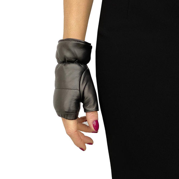 Womens leather store gloves fingerless