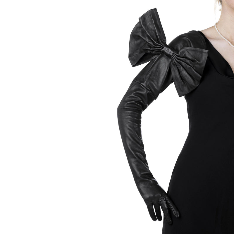 Lola Minnie Massive - Women's Silk Lined Leather Gloves
