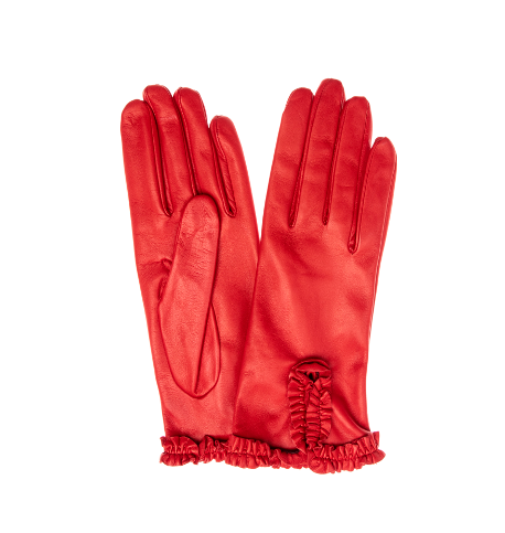 Maddie - Women's Silk Lined Leather Gloves