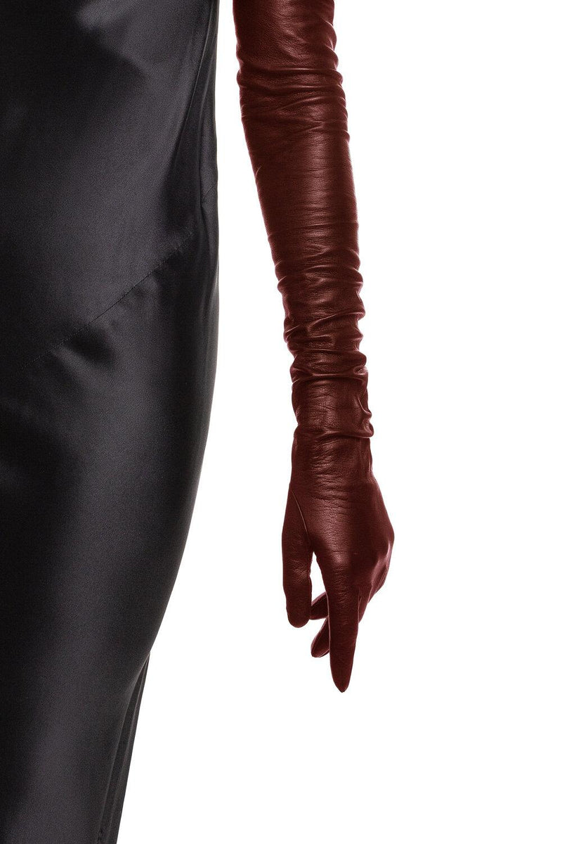 新品 正規品!!  Lined Silk Women's - 16BT Montserrat Leather Gloves Opera 小物