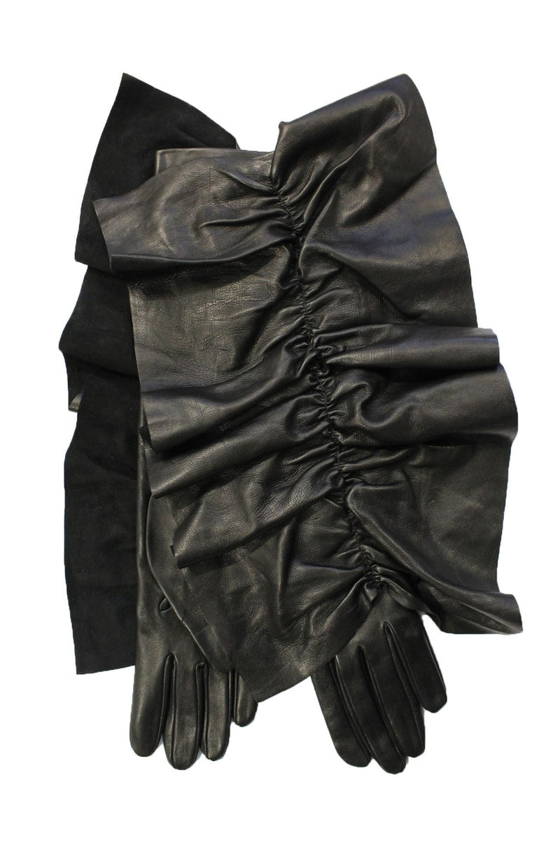 Montserrat Ruche - Women's Silk Lined Leather Gloves