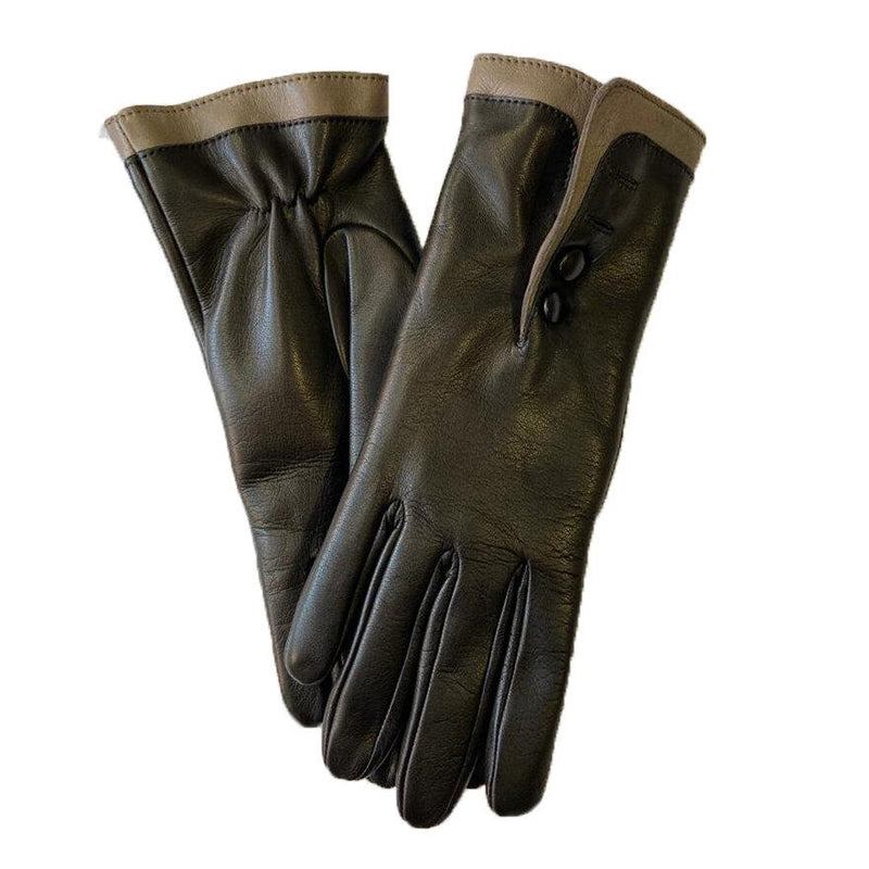 Maya 2 - Women's Fur Lined Leather Gloves