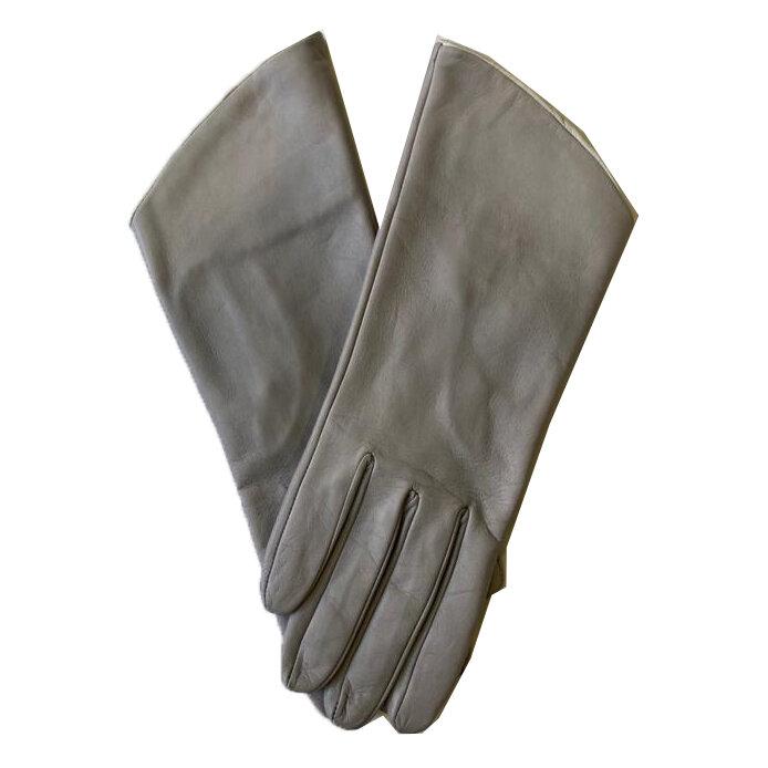 Sophianna - Women's Silk Lined Two Tone Leather Gloves