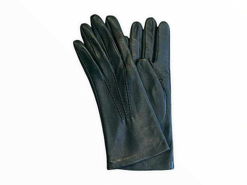 Aida - Women's Silk Lined Leather Gloves