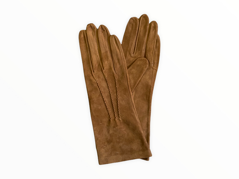 Aida - Women’s Unlined Suede Gloves