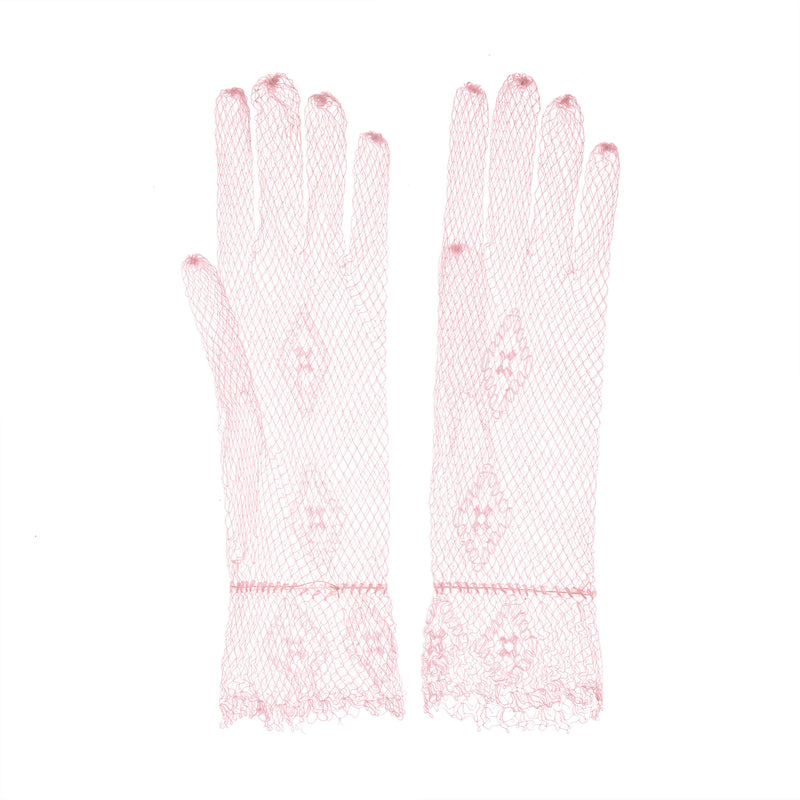 Portia - Women's Satin and Lace Gloves
