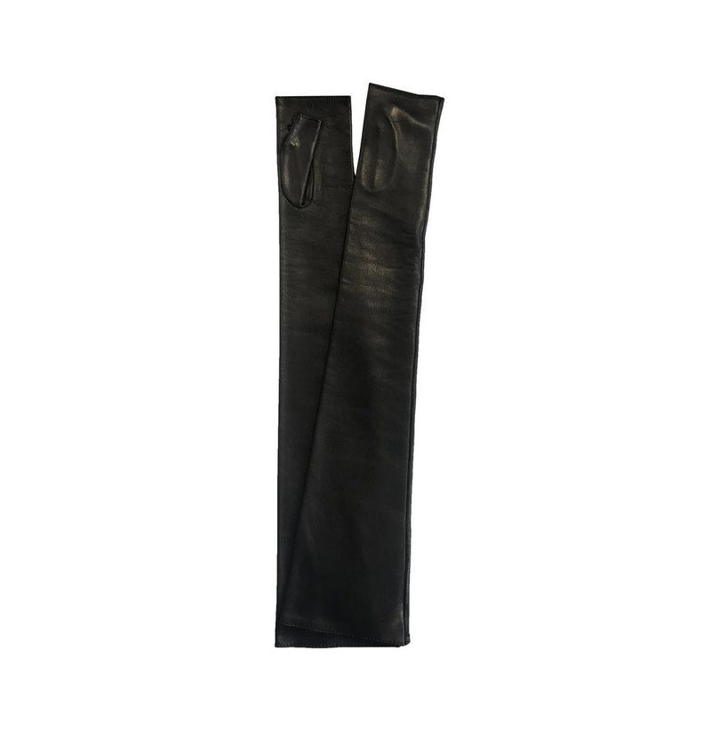 Fergie 16BT - Women's Silk Lined Fingerless Leather Gloves